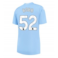 Dámy Fotbalový dres Manchester City Oscar Bobb #52 2023-24 Domácí Krátký Rukáv